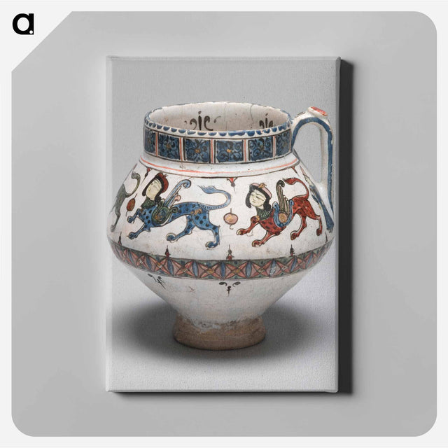 アートパネル-Jug with Sphinxes and Figure
 - セントルイス美術館 Canvas.