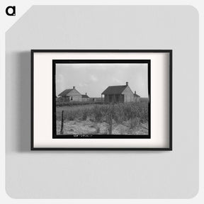 アートポスター-Cabins for sugarcane workers - ドロテア ラング Poster.