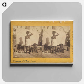 アートパネル-Panama Native Women
 - エドワード マイブリッジ Canvas.
