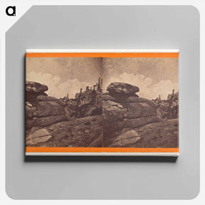 アートパネル-Summit of Eagle Rock
 - エドワード マイブリッジ Canvas.