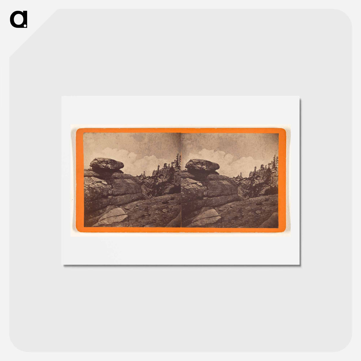 アートポストカード-Summit of Eagle Rock
 - エドワード マイブリッジ Postcard.