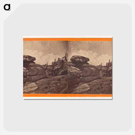 アートポストカード-Summit of Eagle Rock
 - エドワード マイブリッジ Postcard.