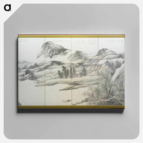 アートパネル-Landscape of the Four Seasons
 - セントルイス美術館 Canvas.