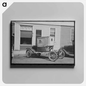 アートパネル-Farmer's Wagon in San Augustine
 - ラッセル リー Canvas.