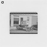 アートメモ帳-Farmer's Wagon in San Augustine
 - ラッセル リー Memo.