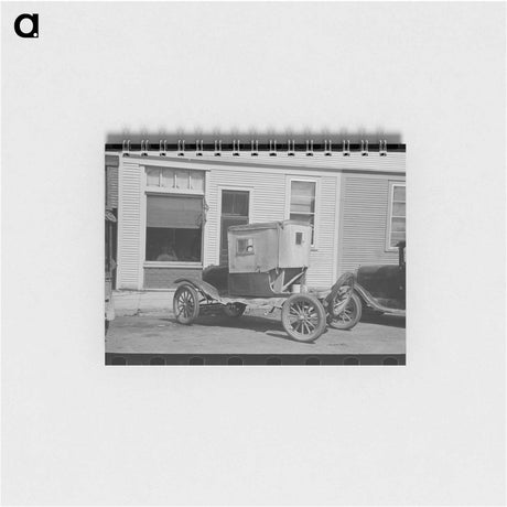 アートメモ帳-Farmer's Wagon in San Augustine
 - ラッセル リー Memo.
