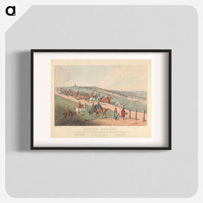アートポスター-Easter Monday [Stag Hunting]: A View near Windsor
->  Easter Monday [Stag Hunting]: A View near Windsor
The title is "Easter Monday [Stag Hunting]: A View near Windsor".
 - イェール大学アートギャラリー Poster.