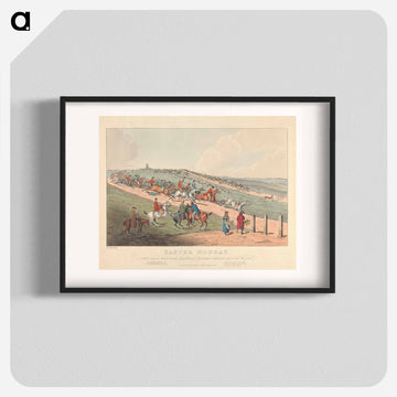 Easter Monday [Stag Hunting]: A View near Windsor
->  Easter Monday [Stag Hunting]: A View near Windsor
The title is 