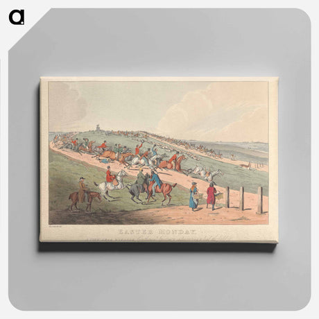 アートパネル-Easter Monday [Stag Hunting]: A View near Windsor
->  Easter Monday [Stag Hunting]: A View near Windsor
The title is "Easter Monday [Stag Hunting]: A View near Windsor".
 - イェール大学アートギャラリー Canvas.