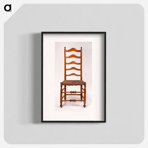 アートポスター-Ladder-back Side Chair
 - バーンズ・コレクション Poster.