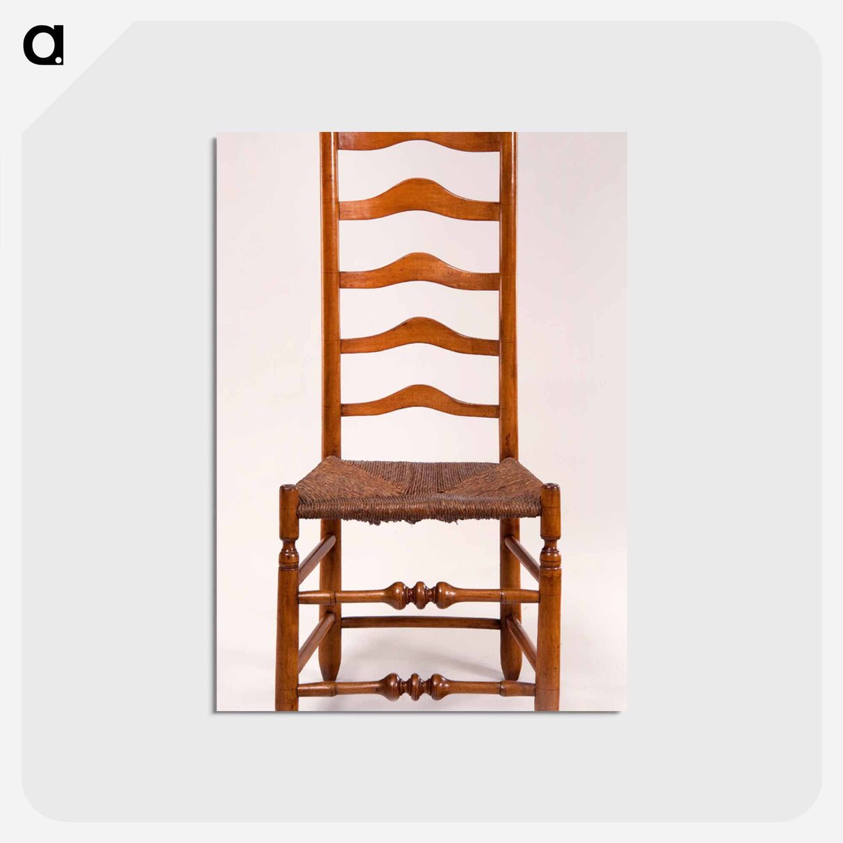 アートポストカード-Ladder-back Side Chair
 - バーンズ・コレクション Postcard.