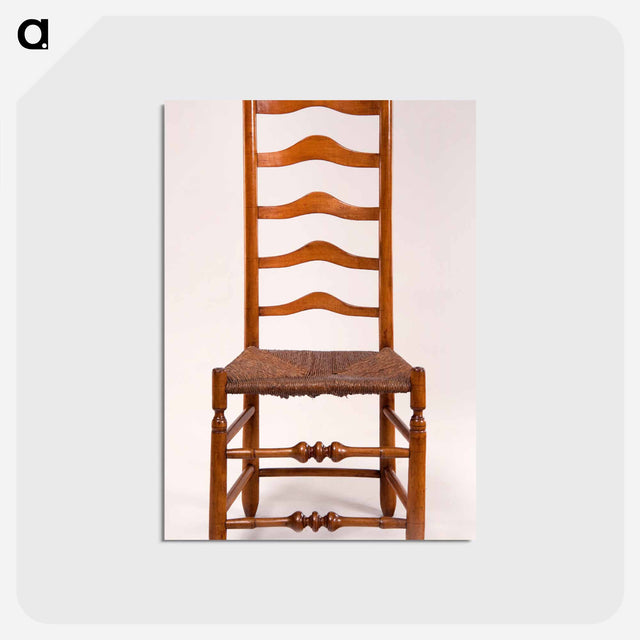 アートポストカード-Ladder-back Side Chair
 - バーンズ・コレクション Postcard.