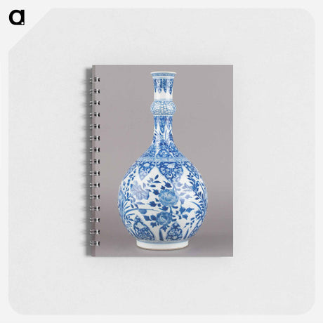 アートメモ帳-Bottle Vase with Floral Sprays
 - セントルイス美術館 Memo.
