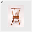 アートポストカード-Comb-back Windsor Side Chair
 - バーンズ・コレクション Postcard.