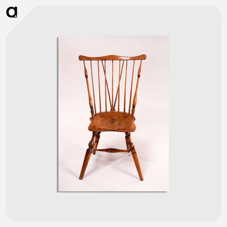 アートポストカード-Comb-back Windsor Side Chair
 - バーンズ・コレクション Postcard.