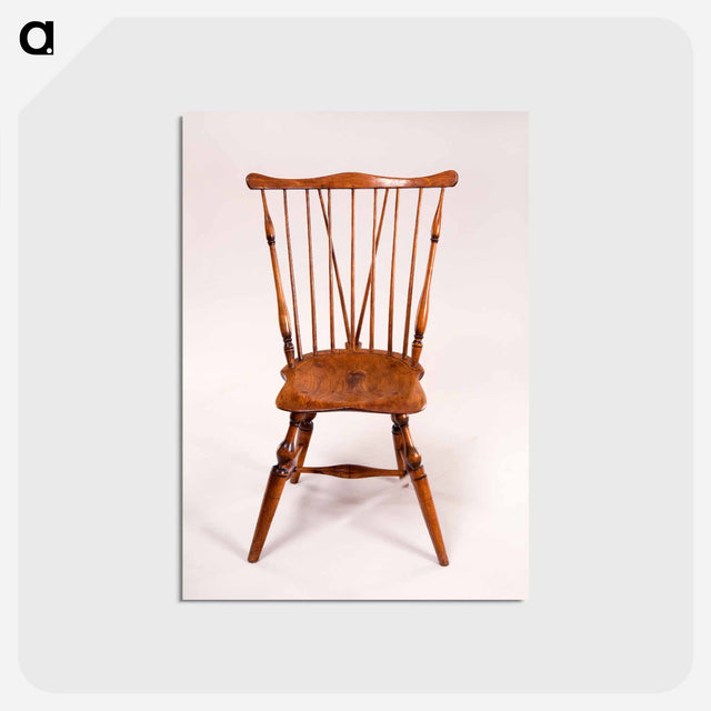 アートポストカード-Comb-back Windsor Side Chair
 - バーンズ・コレクション Postcard.