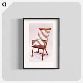 アートポスター-Comb-back Windsor Armchair
 - バーンズ・コレクション Poster.