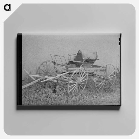 アートパネル-Haying in Big Hole Valley
 - ラッセル リー Canvas.