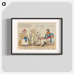 アートポスター-A Peaceable Pipe; or, A Consular Visit to John Bull!!
 - イェール大学アートギャラリー Poster.