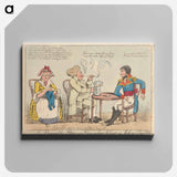 アートパネル-A Peaceable Pipe; or, A Consular Visit to John Bull!!
 - イェール大学アートギャラリー Canvas.