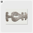 アートポストカード-Keyhole Escutcheon
 - バーンズ・コレクション Postcard.