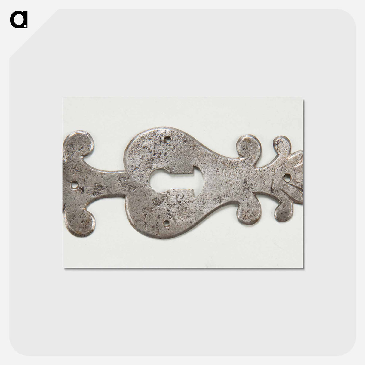 アートポストカード-Keyhole Escutcheon
 - バーンズ・コレクション Postcard.