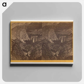 アートパネル-Yowiye and Piwyac, from Glacier Point
 - エドワード マイブリッジ Canvas.