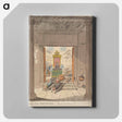 アートパネル-Parliamentary-Reform, - or - Opposition-Rats, Leaving the House They Had Undermined
 - イェール大学アートギャラリー Canvas.