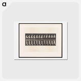 アートポストカード-Woman with Basin
 - エドワード マイブリッジ Postcard.