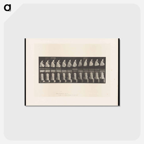 アートポストカード-Woman with Basin
 - エドワード マイブリッジ Postcard.