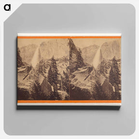 アートパネル-First Fall of Yosemite
 - エドワード マイブリッジ Canvas.