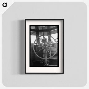 アートポスター-Wheel House of Tug
 - ラッセル リー Poster.