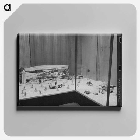 アートパネル-Wheel House of Tug
 - ラッセル リー Canvas.