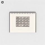 アートメモ帳-Camel Walking
 - エドワード マイブリッジ Memo.