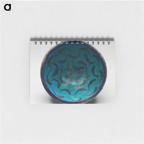 アートメモ帳-Bowl with Design of Fish
 - セントルイス美術館 Memo.