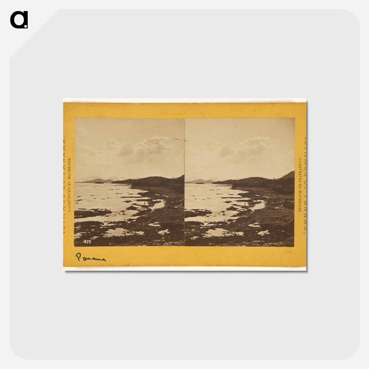 アートポストカード-Panama. A walk around the Walls
 - エドワード マイブリッジ Postcard.