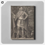 アートパネル-Portraits of Four Indian Kings of Canada: Sa Ga Yeath Pieth Tow, King of the Maquas
 - イェール大学アートギャラリー Canvas.