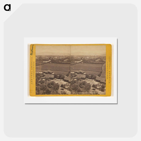 アートポストカード-Guatemala, from the Cerro del Carmen
 - エドワード マイブリッジ Postcard.