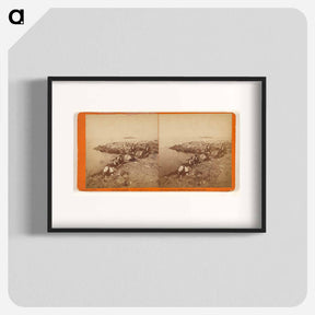 アートポスター-Pacific Coast. Point Reyes, Landing Wharf at Drake's Bay
 - エドワード マイブリッジ Poster.
