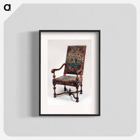 アートポスター-Upholstered Armchair
 - バーンズ・コレクション Poster.