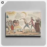 アートパネル-The Battle of Whigs, or, The Meal-tub Plot discovered
 - イェール大学アートギャラリー Canvas.