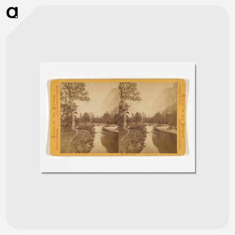 アートポストカード-Glacier Rock
 - エドワード マイブリッジ Postcard.