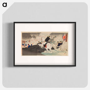 アートポスター-Fierce Battle on the Ai River
 - セントルイス美術館 Poster.