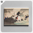 アートパネル-Fierce Battle on the Ai River
 - セントルイス美術館 Canvas.