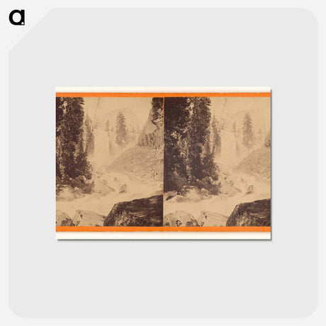 アートポストカード-Vernal Fall
 - エドワード マイブリッジ Postcard.