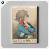 アートパネル-The Royal Jasey!! A Sketch For a Vice-Roy!!
 - イェール大学アートギャラリー Canvas.