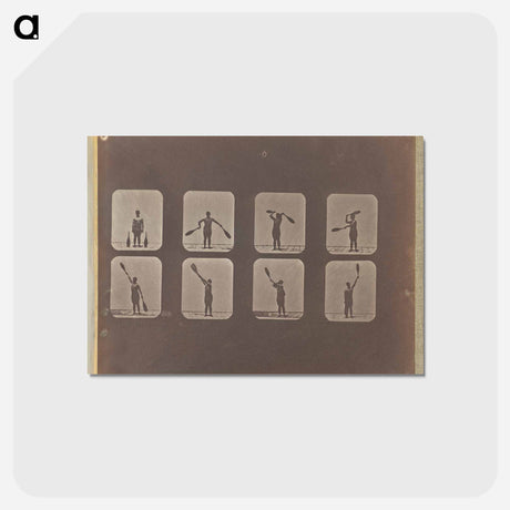 アートポストカード-Club Swinging
 - エドワード マイブリッジ Postcard.