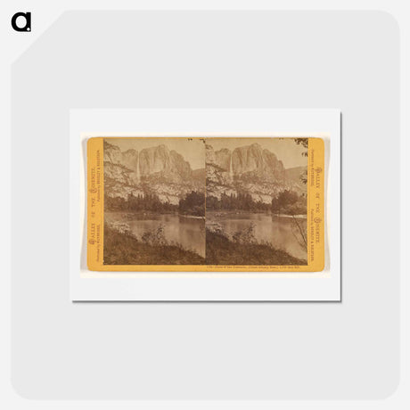 アートポストカード-Falls of the Yosemite (Great Grizzly Bear)
 - エドワード マイブリッジ Postcard.