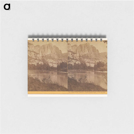 アートメモ帳-Falls of the Yosemite (Great Grizzly Bear)
 - エドワード マイブリッジ Memo.
