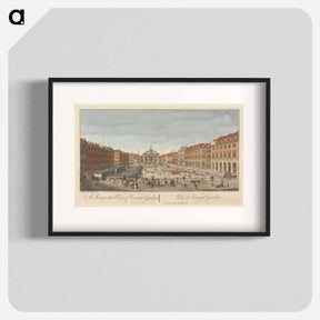 アートポスター-A Perspective View of Covent Garden
 - イェール大学アートギャラリー Poster.